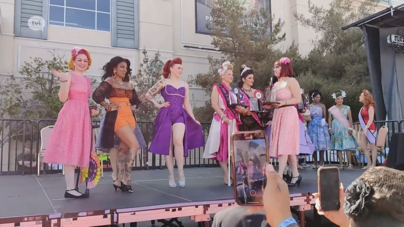 Genkse hoopt de eerste Europese pin up girl in Las Vegas te worden