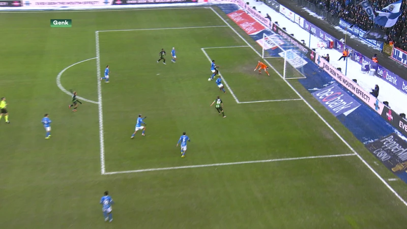 Racing Genk kan thuis niet winnen van Cercle Brugge