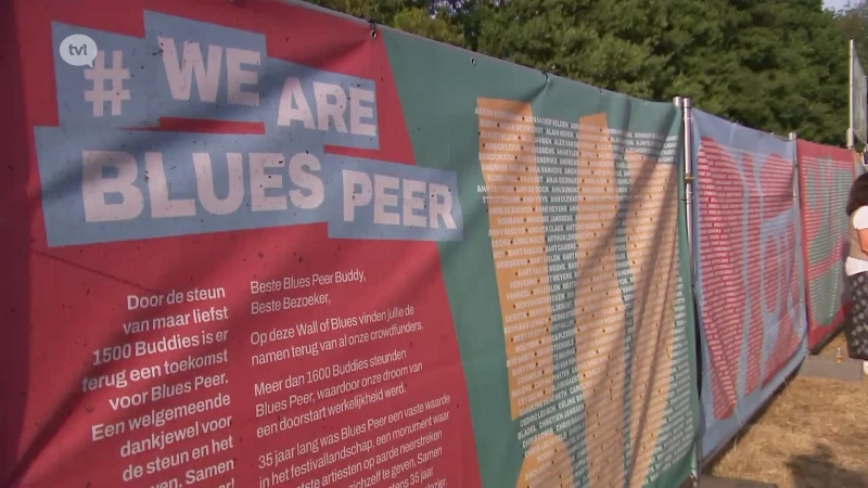 De eerste namen van Blues Peer zijn bekend