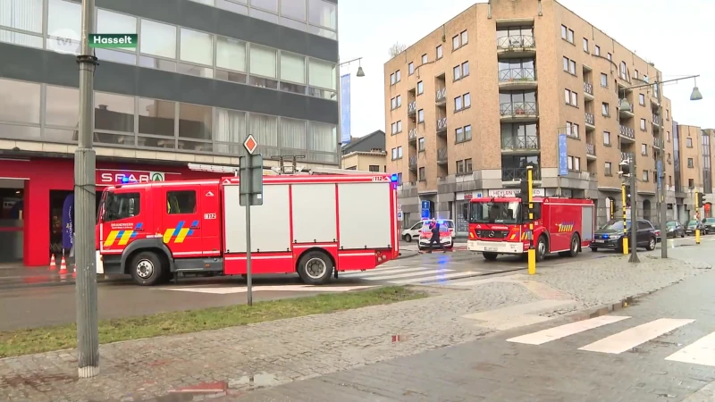 Gasleiding overgetrokken in Hasselt, ontploffingsgevaar geweken
