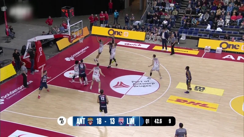Limburg United onderuit bij Antwerp Giants