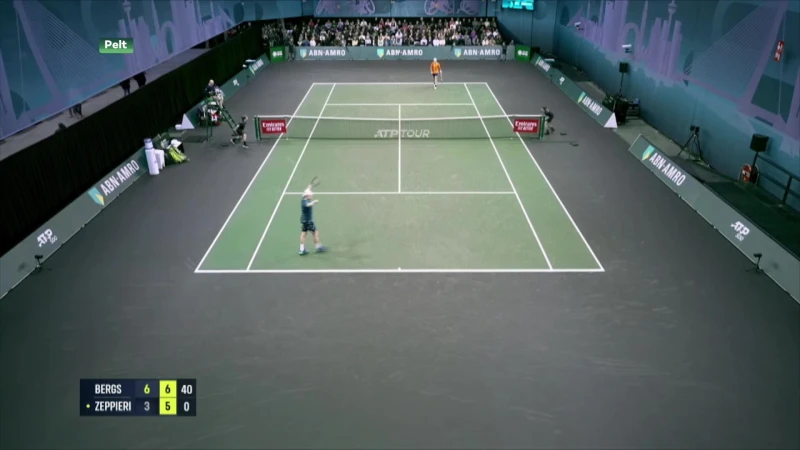 Zizou Bergs naar hoofdtabel op tornooi ATP Rotterdam