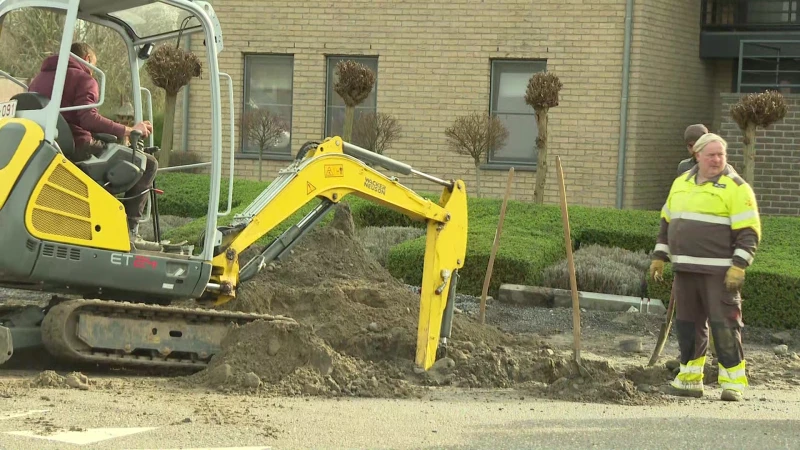 Straat afgesloten na gaslek in Lanaken