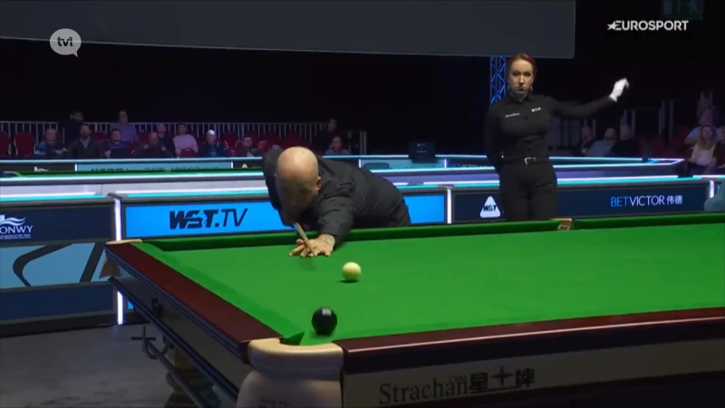 Luca Brecel speelt eerste kwartfinale in half jaar