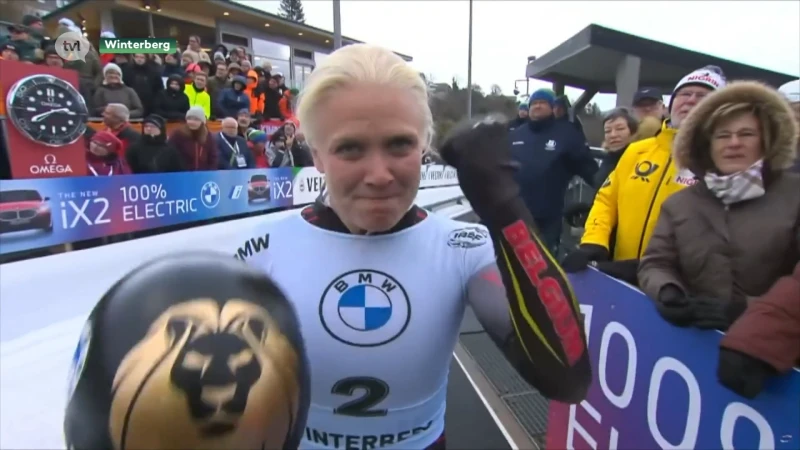Kim Meylemans schrijft geschiedenis en pakt zilver op WK skeleton