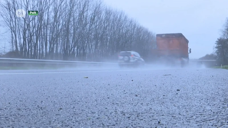 Verkeer twee dagen over één rijstrook op Noord-Zuid in Pelt