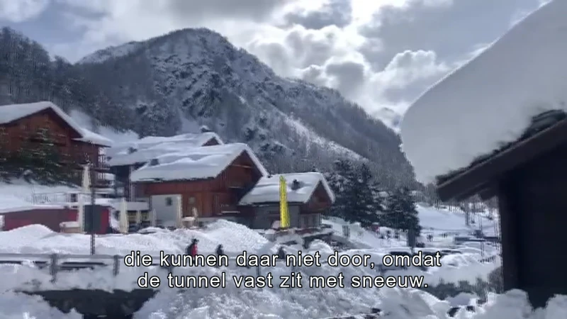 Tachtig Limburgers ingesneeuwd in Italië