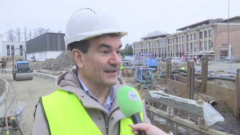 Voor het eerst in 50 jaar stroomt de Roosterbeek weer door het centrum van Zonhoven
