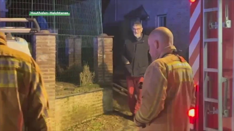 Twee woningen beschadigd na brand in Houthalen-Helchteren