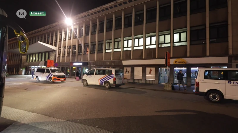 Steekpartij in trein zet zich voort op perron Hasselts station