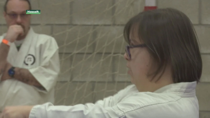 Belgisch kamioenschap G-karate in Hasselt