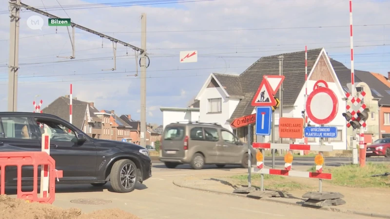 Verkeershinder in Bilzen door verschillende werken in het centrum