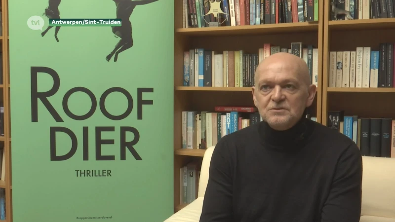 Toni Coppers stelt nieuwe boek Roofdier voor