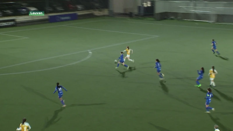 KRC Genk Ladies krijgen er 8 om de oren tegen OHL