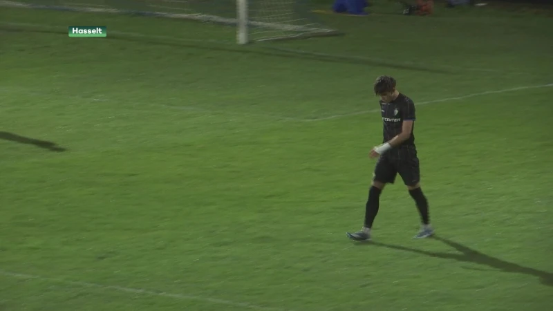 Sporting Hasselt klopt Tongeren in blessuretijd en is terug leider