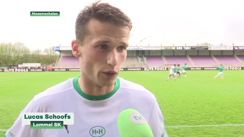 Euforie bij spelers Patro, zware teleurstelling bij die van Lommel