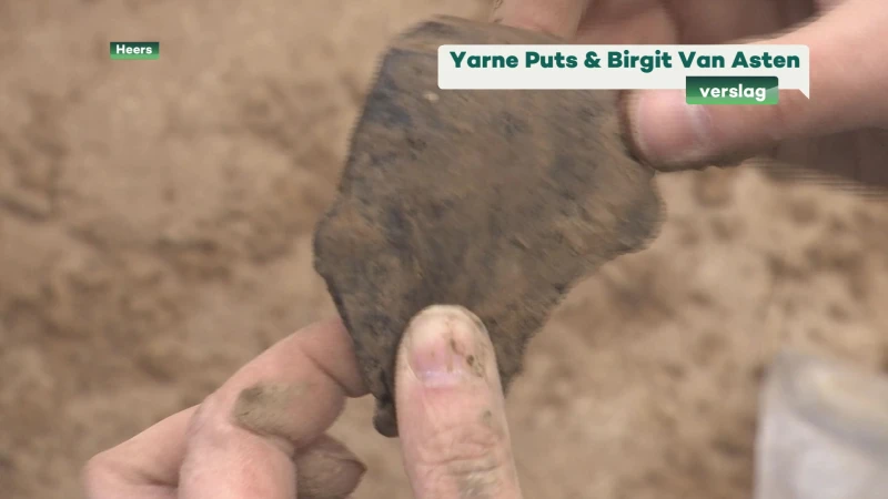 Archeologen leggen restanten historische villa bloot in Heers