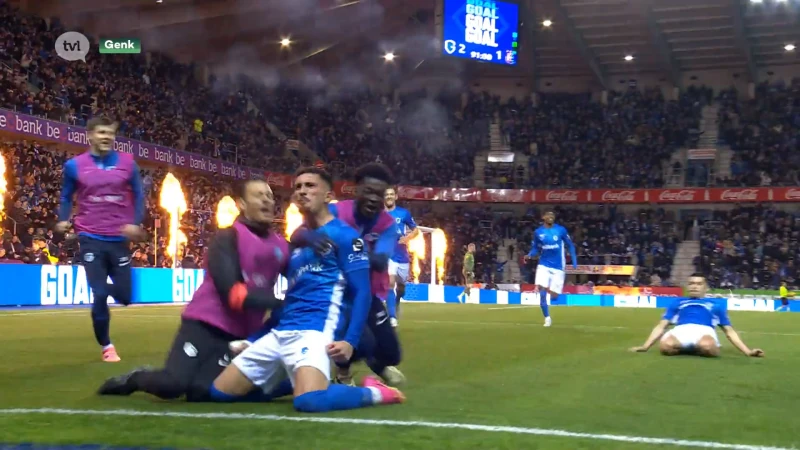 Ontlading is groot bij Racing Genk na overwinning tegen Anderlecht