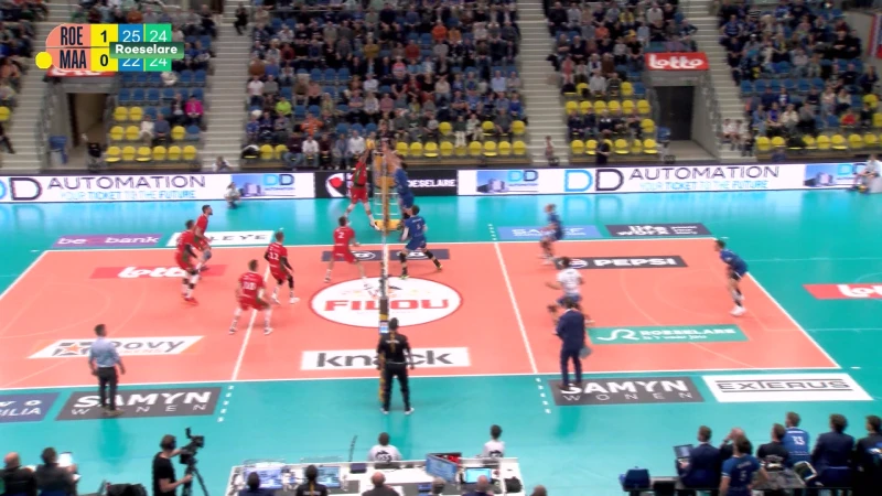 Roeselare verslaat Maaseik en brengt titelfinale weer in evenwicht