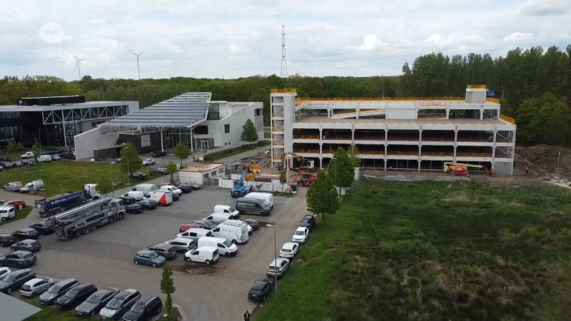 De bouw van morgen: Werken aan parkeertoren Bouwcampus vlotten goed