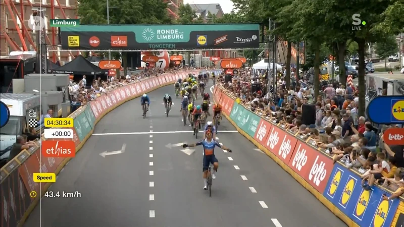 Dylan Groenewegen wint Ronde van Limburg