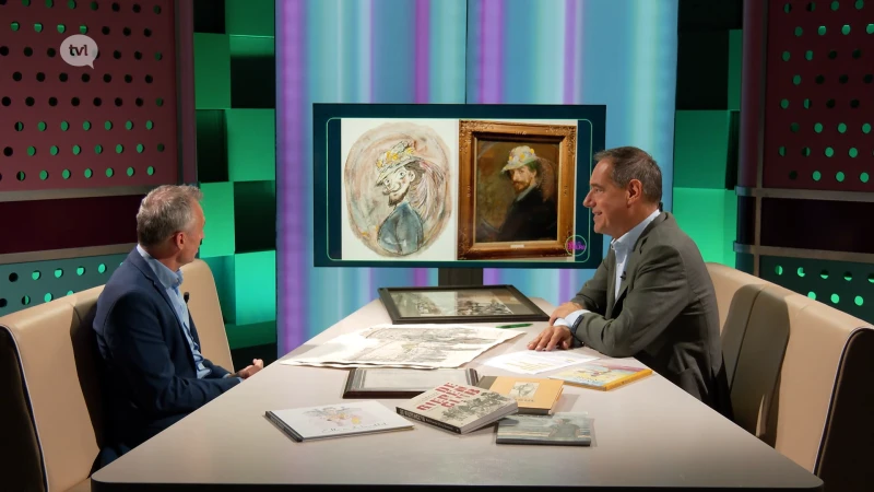 Caryl Strzelecki tekent James Ensor