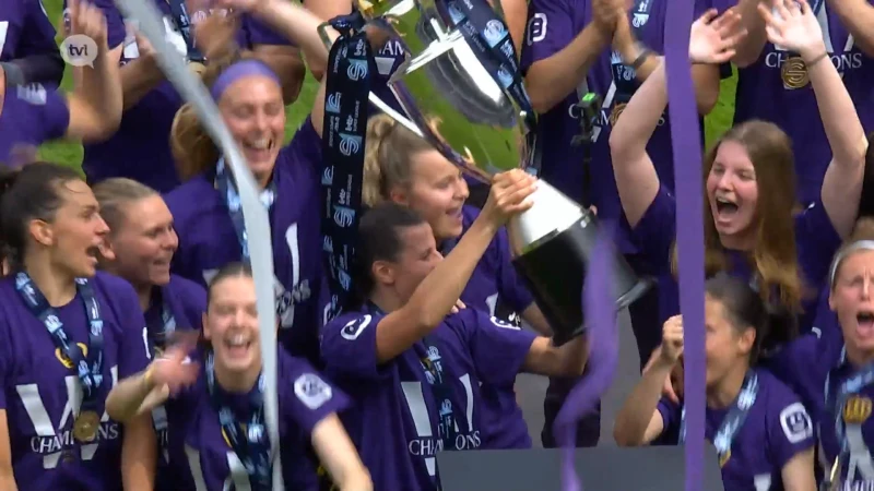 KRC Genk Ladies kunnen titelfeest Anderlecht niet verstoren
