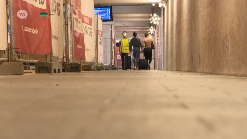 Treinbestuurder bedreigd met mes in stationstunnel Hasselt