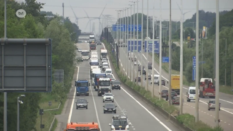 Realisatie nieuwe spitsstroken Lummen-Hasselt