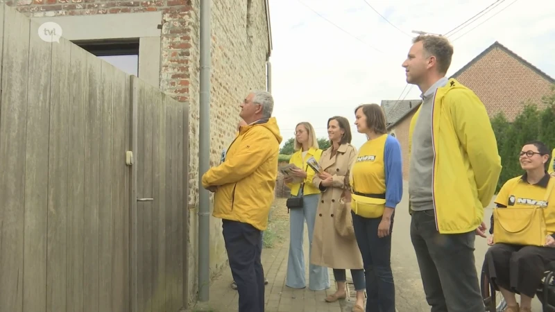 N-VA gaat van deur tot deur op campagne in Herstappe