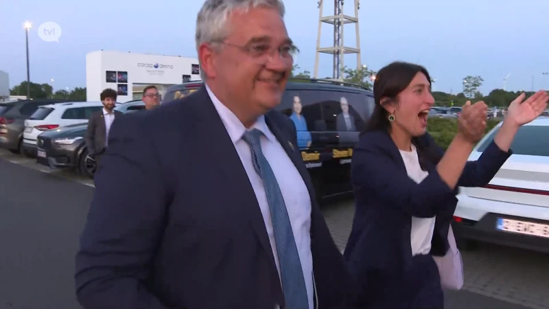 Zuhal Demir en Steven Vandeput feestelijk onthaald in Hasselt