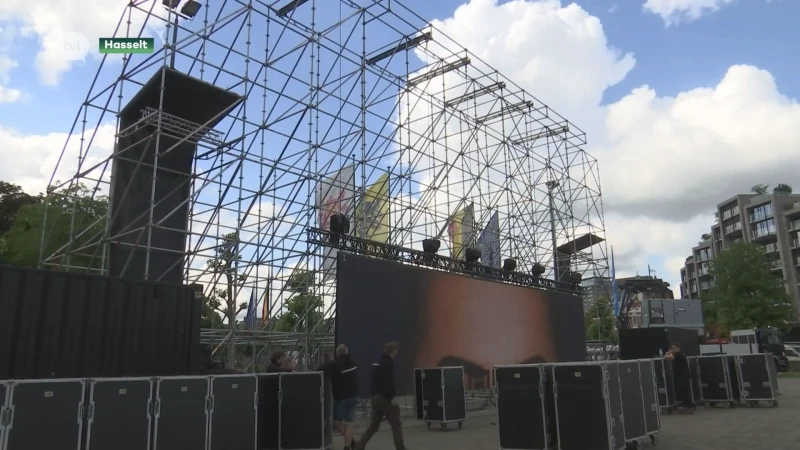 EK-sfeer in Limburg neemt toe: voor het eerst sinds 2018 weer groot fandorp in Hasselt