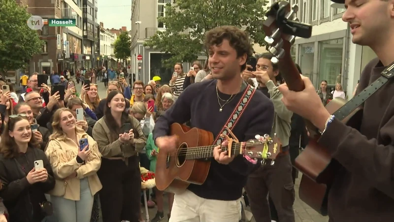 TikTok-sensatie geeft uniek concert op Grote Markt Hasselt