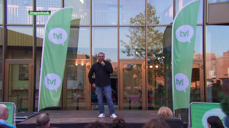 Erhan Demirci baadt in het Limburggevoel op TVL Vertellingen in Diepenbeek