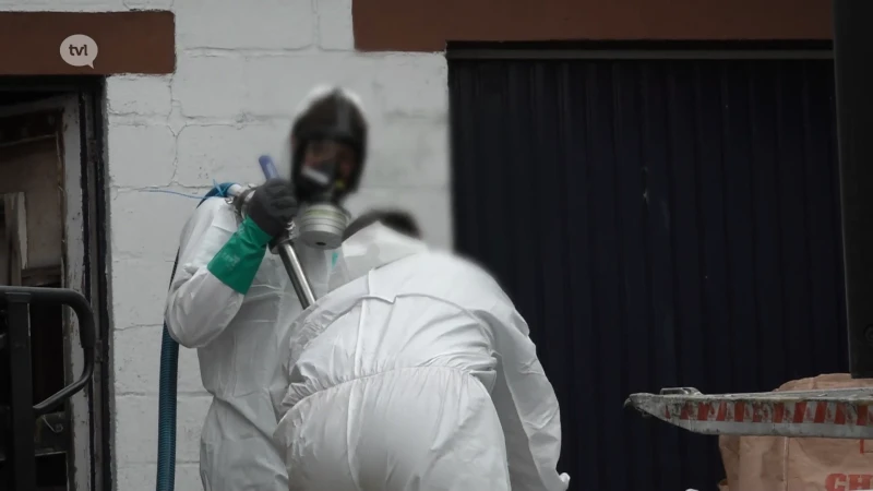 Drugslab in mergelgroeve Riemst na drie dagen eindelijk opgeruimd: "Heel moeilijk werken"