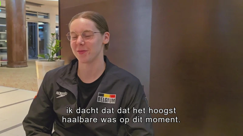 Roos Vanotterdijk na goud op het EK: "Proberen nog sneller te zwemmen op Olympische Spelen"