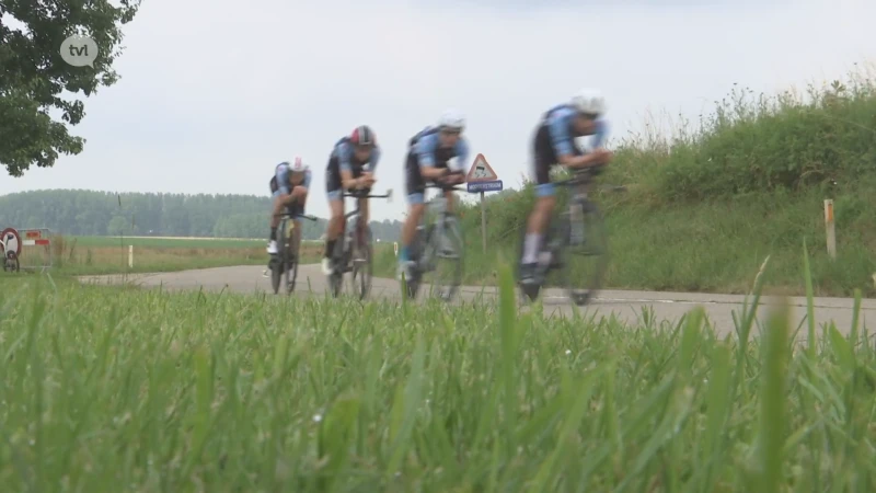 Montenaken decor voor Belgisch kampioenschap ploegentijdrijden bij de jeugd