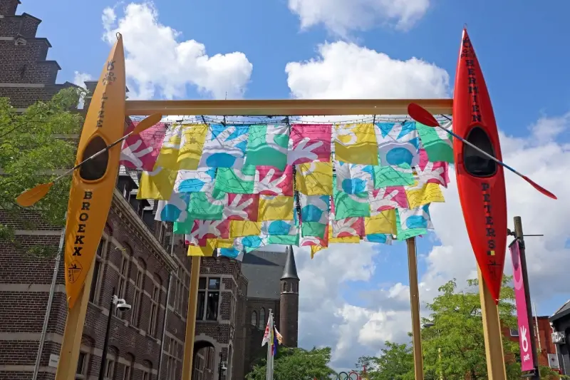 Gemeente Pelt moedigt haar vier Olympische deelnemers aan