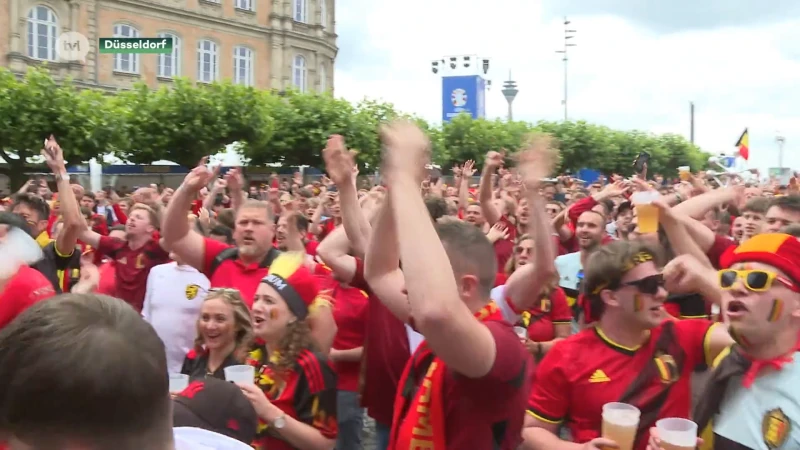 Rode Duivels kunnen rekenen op de steun van de Limburgse supporters