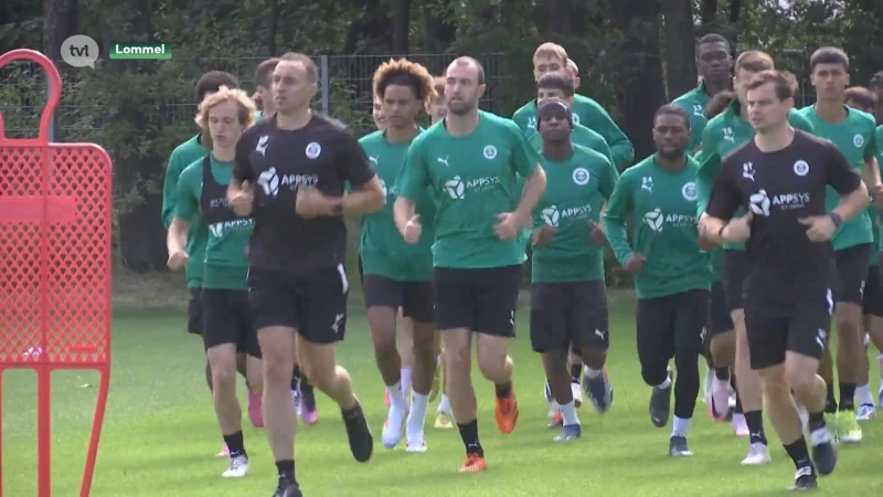 Eerste open training bij Lommel SK