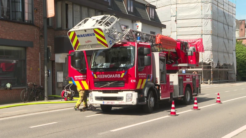 Appartementen aan Koningin Astridlaan Hasselt onbewoonbaar na keukenbrand