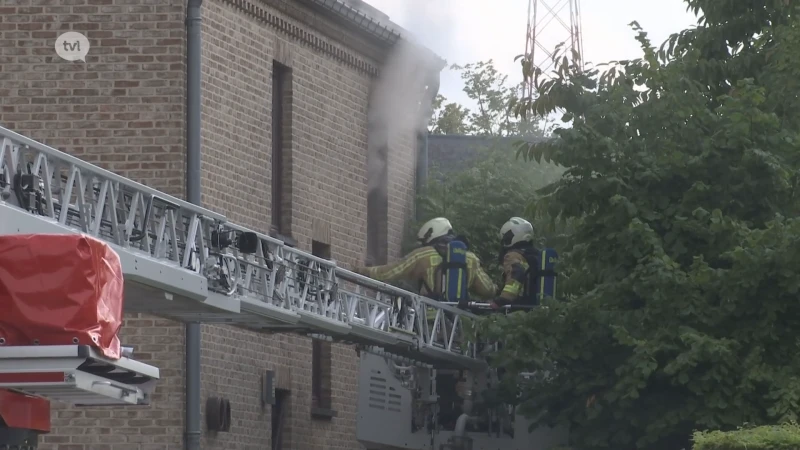Living onbewoonbaar na brand in Hasselt