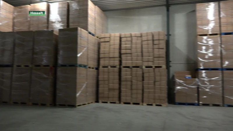 Politie neemt meer dan 3 miljoen illegale sigaretten in beslag in Hasselt