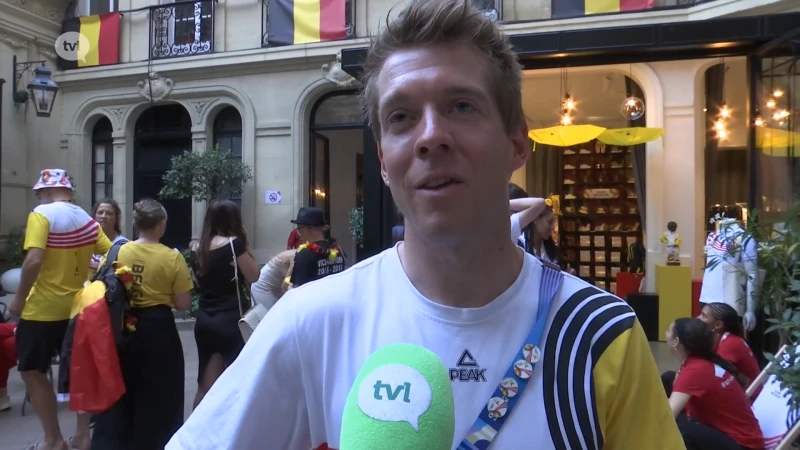 Mountainbiker Jens Schuermans reed in Parijs met breuk in de hand: "Kan eindelijk aan mijn revalidatie beginnen."