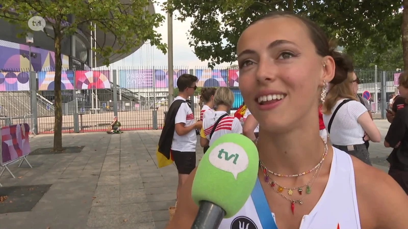 Rani Rosius knalt in 11"10 naar halve finale op Olympische Spelen