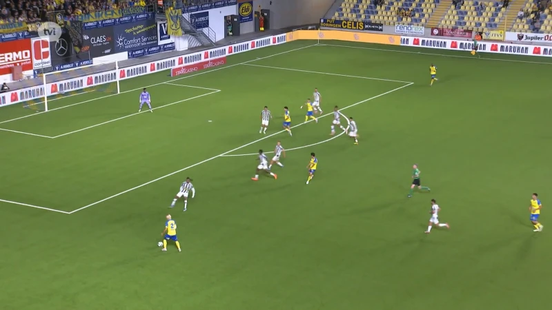 Horroravond voor STVV na 1-4 nederlaag tegen Charleroi