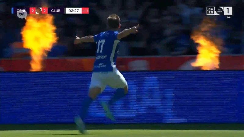 Wedstrijd Racing Genk