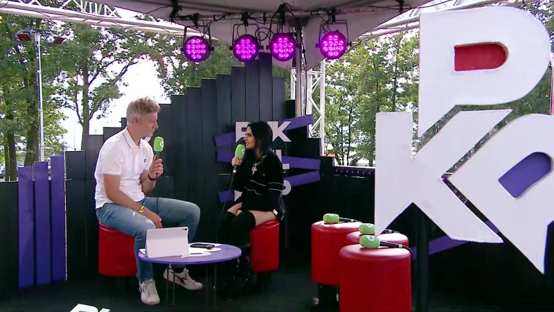 Interview Jessie Murph" Er hangt een elektrische sfeer op Pukkelpop"