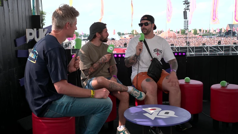 Interview Electric Callboy: "Extra speciaal voor ons om de affiche met niet enkel rockbands te spelen.