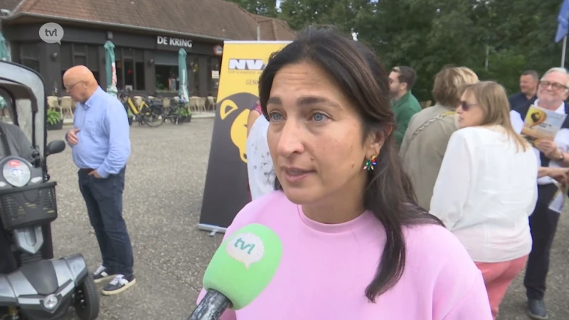 Zuhal Demir op campagne: "Ego's staan federale onderhandelingen in de weg."